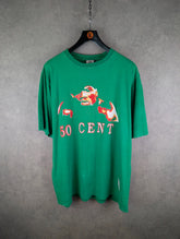 G-Unit T-Shirt Mens 3XL Green Shirt Sleeve 50 Cent